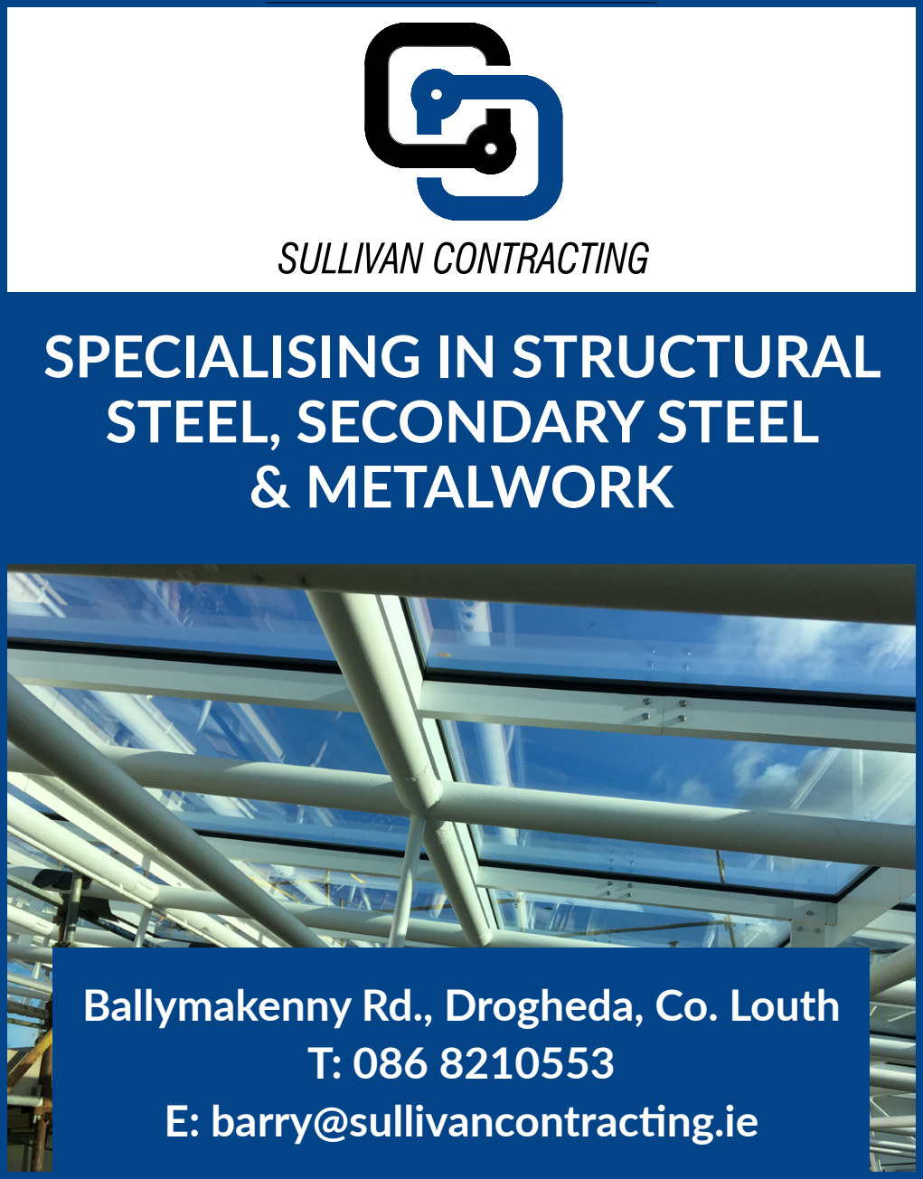 Sullivan Contracting — supplied sponsor advertisement artwork
