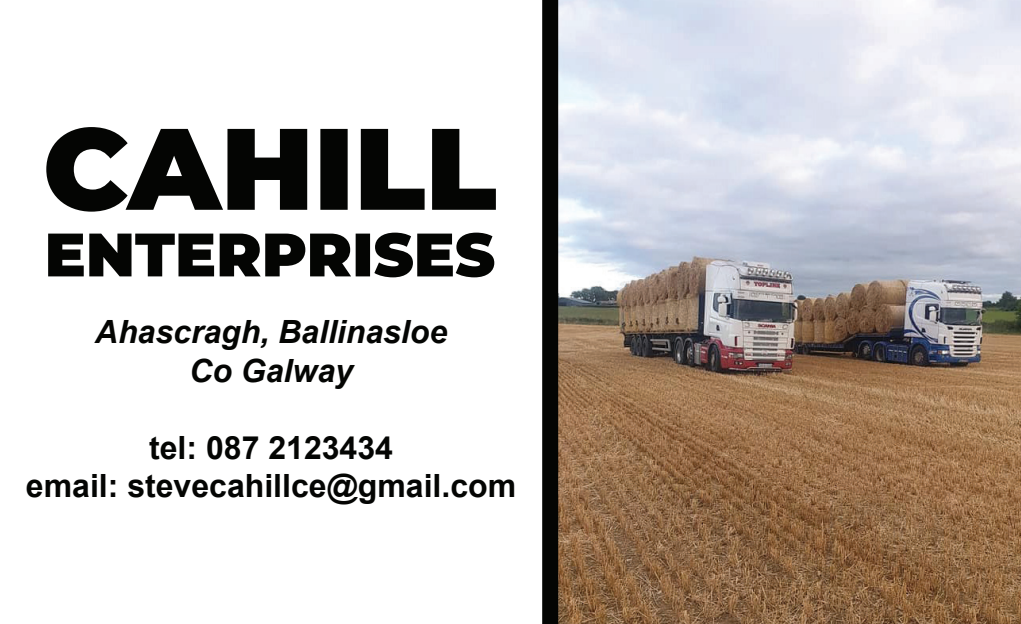 Cahill Enterprises — supplied sponsor advertisement artwork