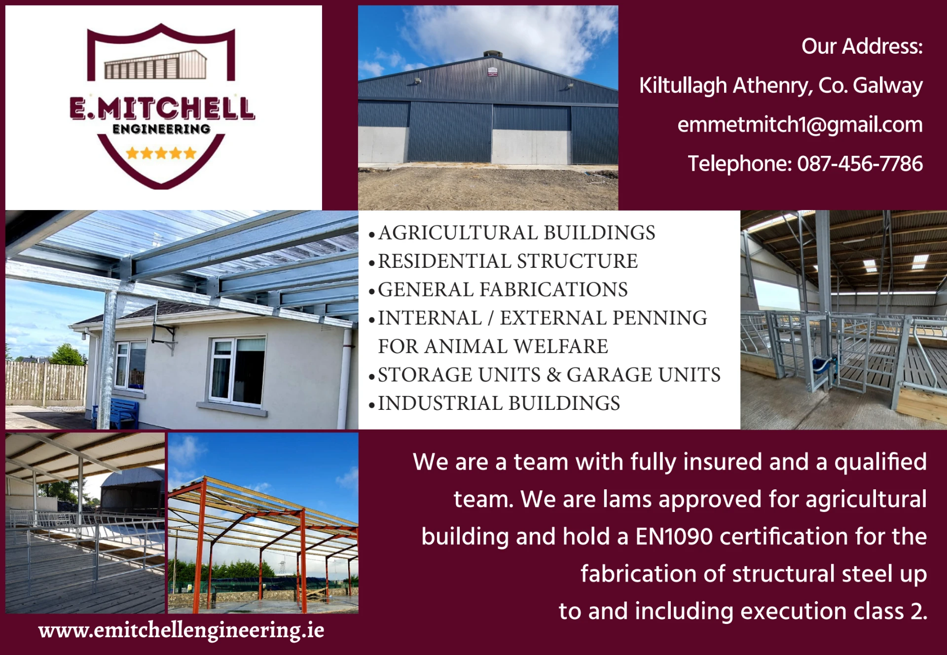 Mitchell Engineering — supplied sponsor advertisement artwork
